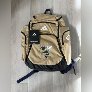 Adidas Georgia Tech Yellow Jacket 5-Star Team 2 Backpack NWT